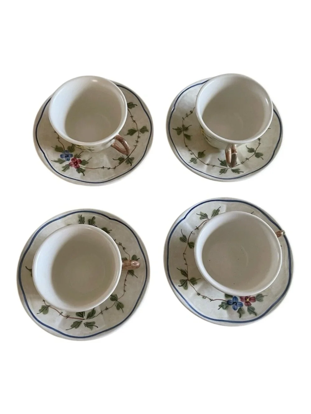 Longchamp two teacups